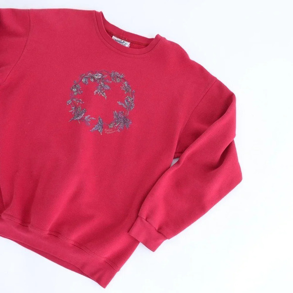 Vintage Northern Reflections Red Bird Crewneck Sweater - Picture 5 of 12